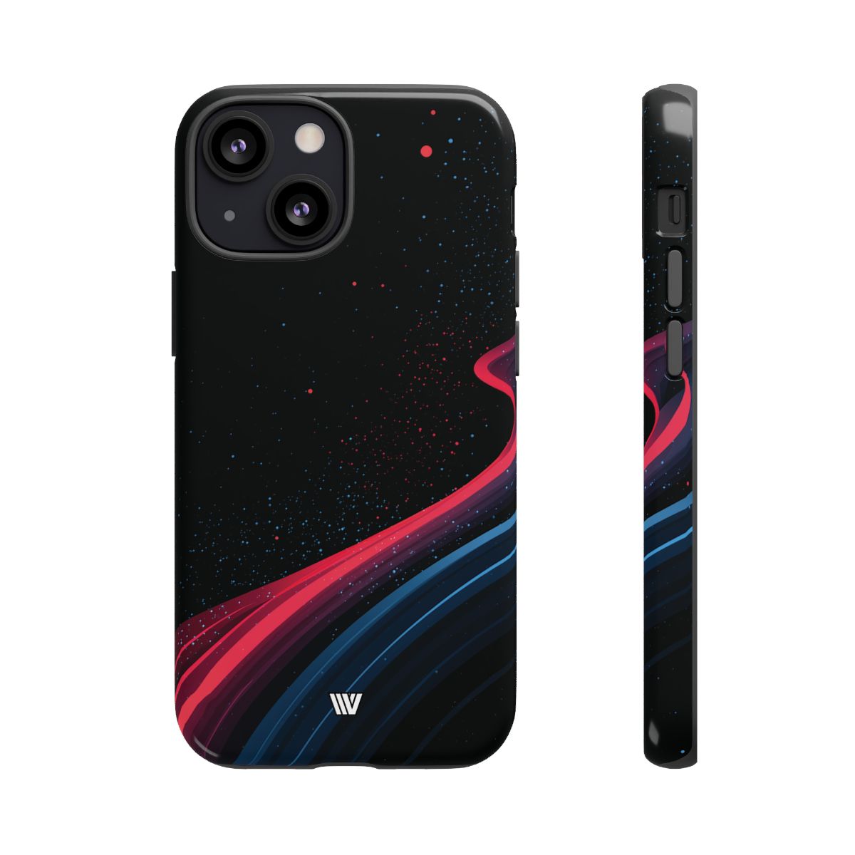 Void Streak Tough Phone Case – iPhone 13 Mini, Glossy