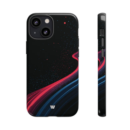 Void Streak Tough Phone Case – iPhone 13 Mini, Glossy