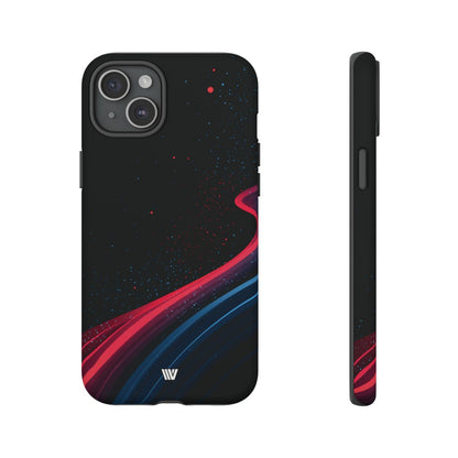Void Streak Tough Phone Case – iPhone 15 Plus, Matte