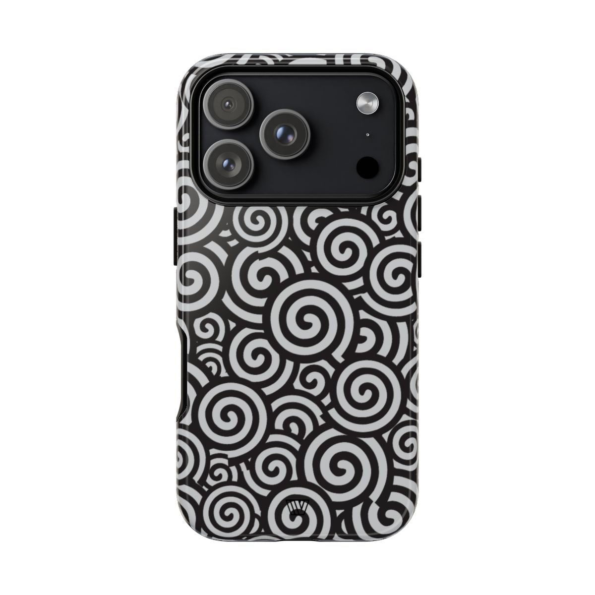 Abstract Sprial Tough Phone Case – iPhone 18 Pro, Glossy