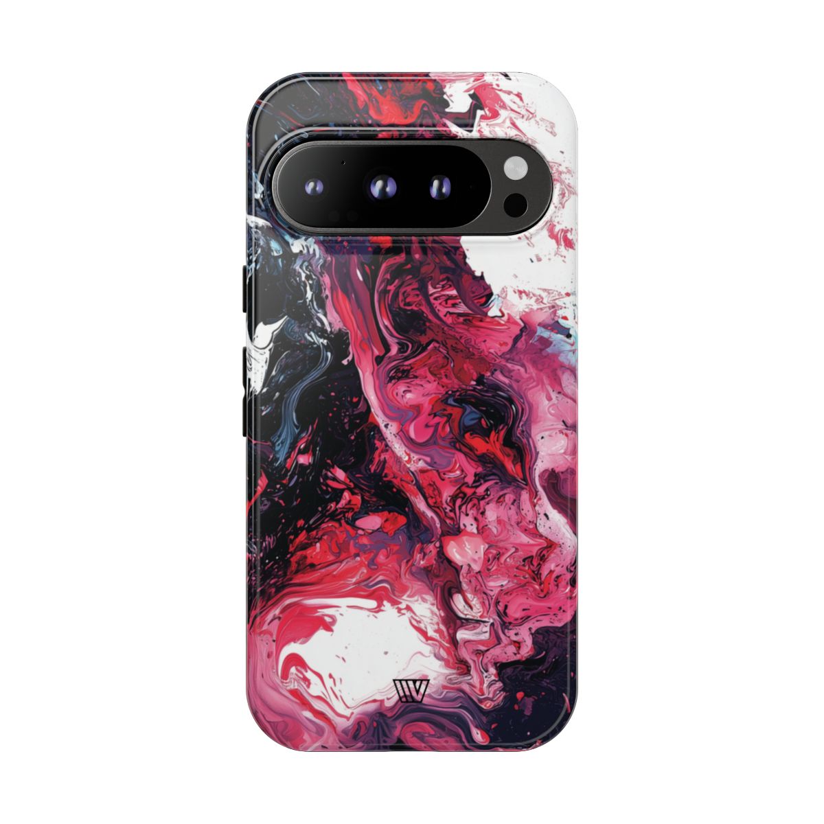 Ruby Flow Tough Phone Case – Google Pixel 9 Pro, Glossy