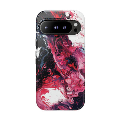 Ruby Flow Tough Phone Case – Google Pixel 9 Pro, Glossy