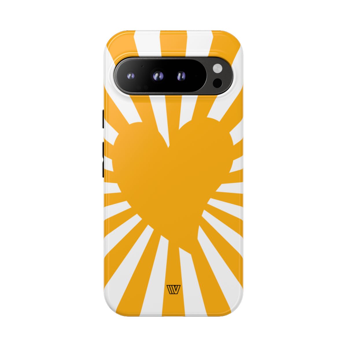 Heart Sun Rays Tough Phone Case – Google Pixel 9 Pro XL, Glossy