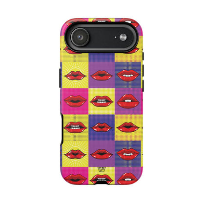 Pop Art Lips Tough Phone Case – iPhone 17 Air, Matte