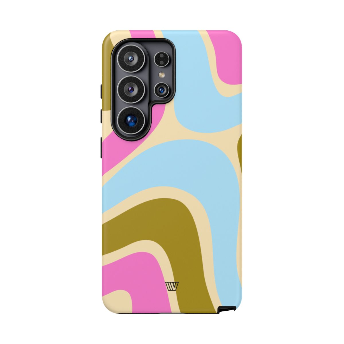 Large Groovy Waves Tough Phone Case – Samsung Galaxy S26 Ultra, Matte