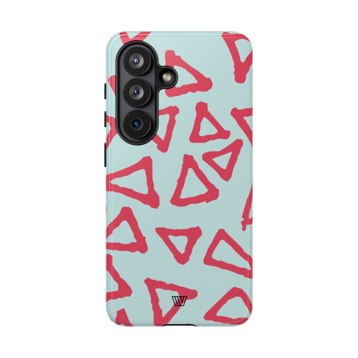 Triangle Doodle Tough Phone Case – Samsung Galaxy S26, Glossy
