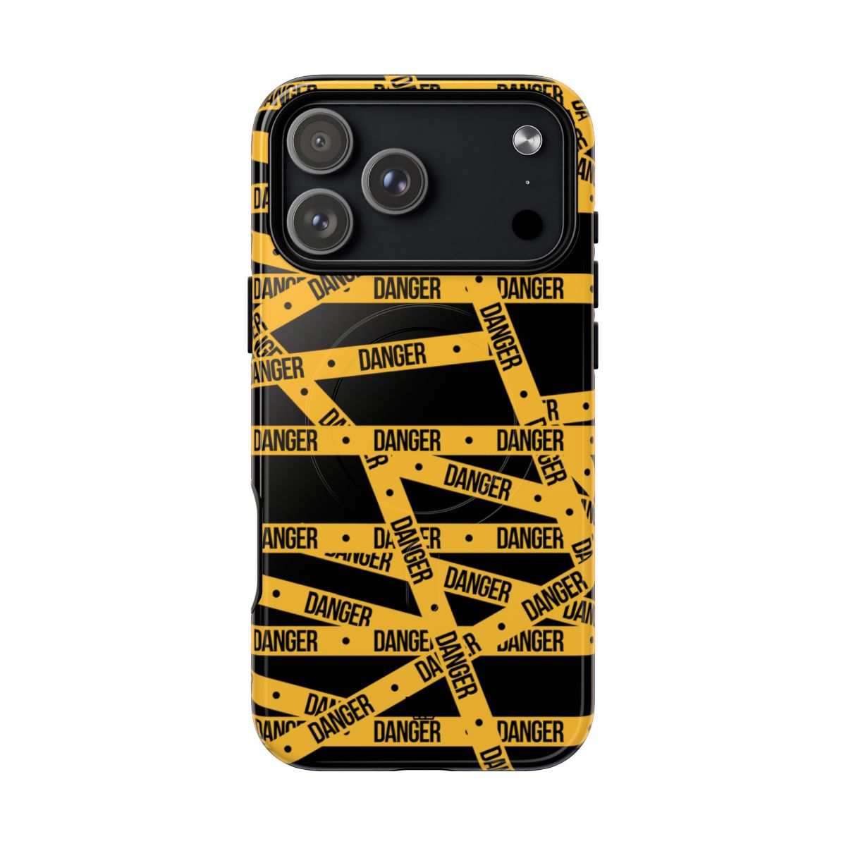 Danger Tape MagSafe Tough iPhone Case – iPhone 18 Pro Max, Glossy
