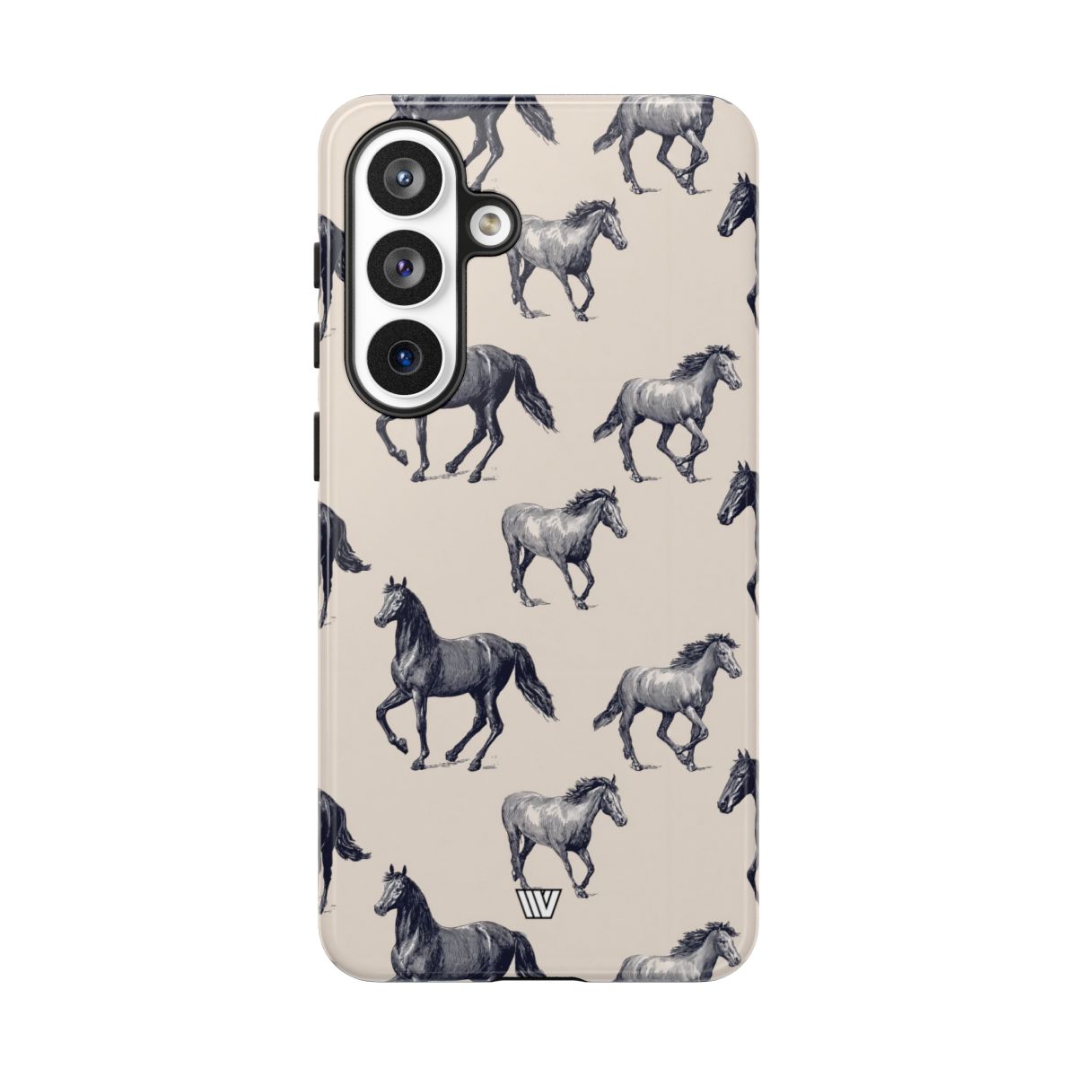 Horse Sketches Tough Phone Case – Samsung Galaxy S26 Plus, Glossy