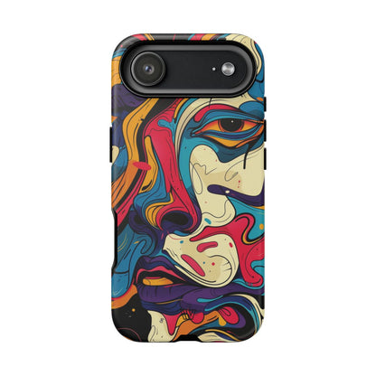 Abstract Gaze Tough Phone Case – iPhone 17 Air, Matte