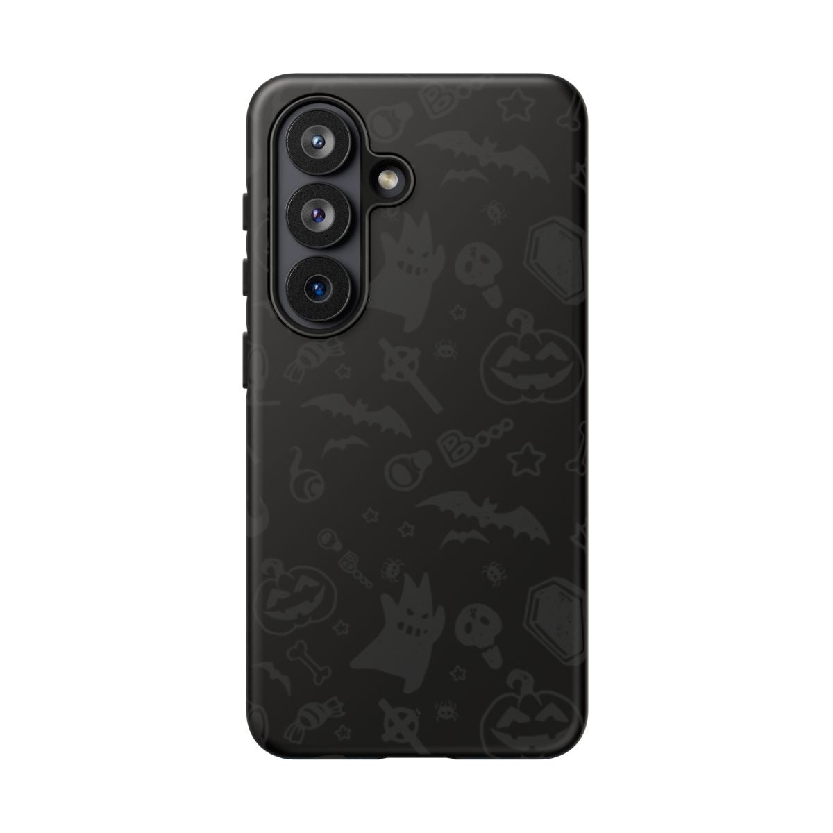 Spooky Halloween Pattern Black Tough Case – Samsung Galaxy S26, Matte