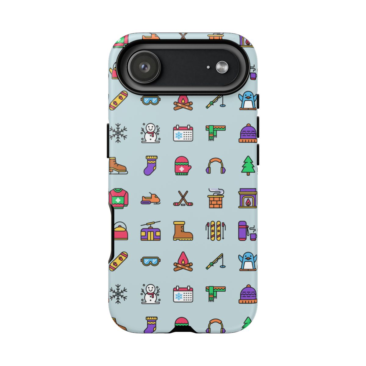 Winter Icons Tough Phone Case – iPhone 17 Air, Matte