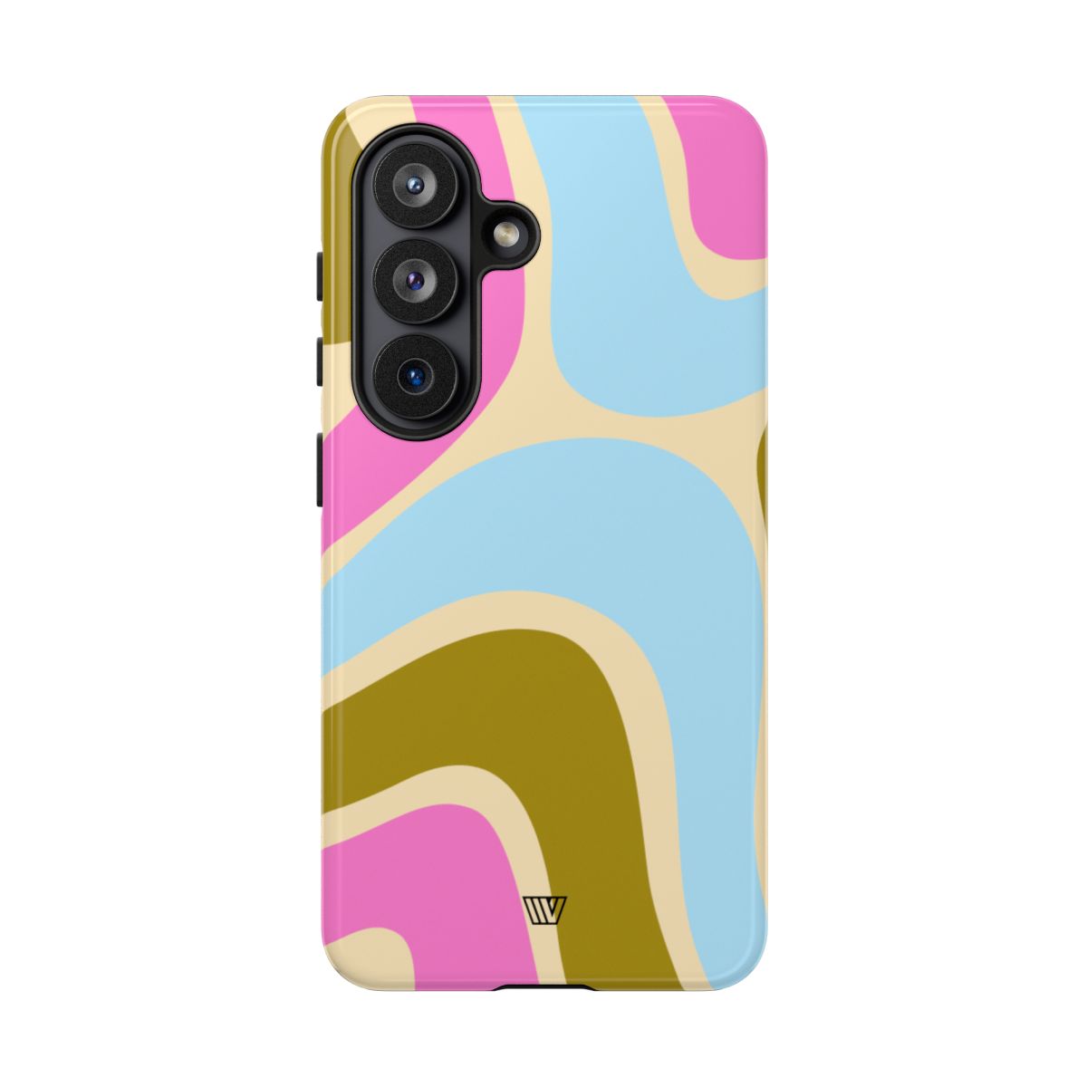 Large Groovy Waves Tough Phone Case – Samsung Galaxy S26, Glossy