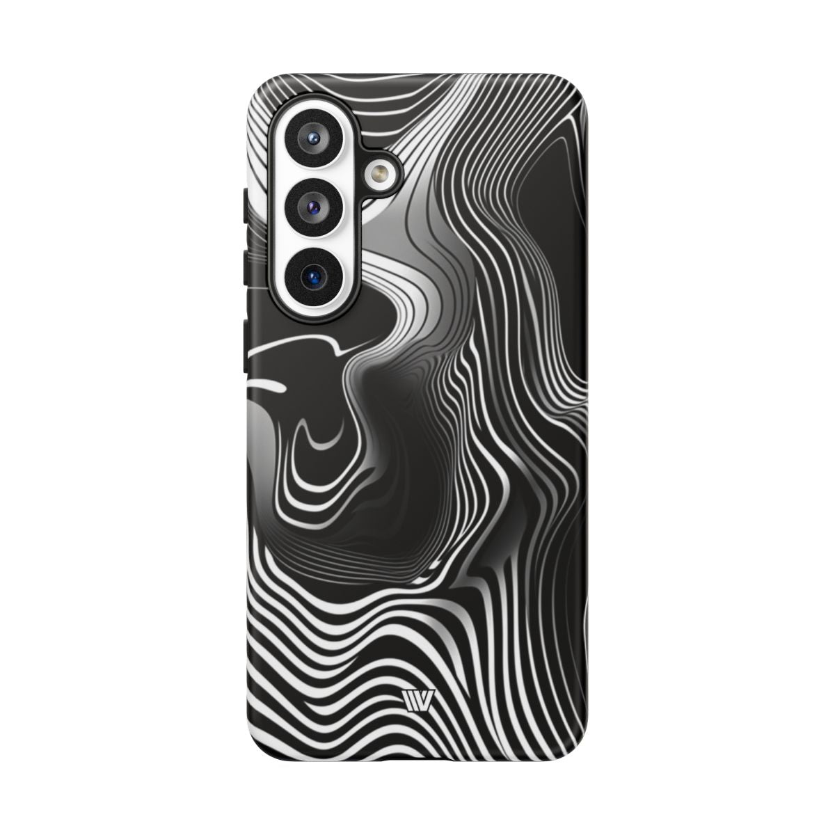 Abstract Zebra Stripes Tough Phone Case – Samsung Galaxy S26 Plus, Matte