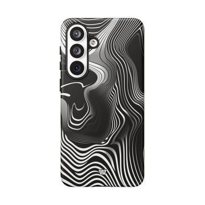 Abstract Zebra Stripes Tough Phone Case – Samsung Galaxy S26 Plus, Matte