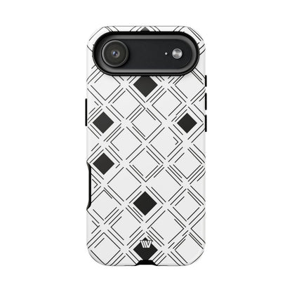 Geometric Focus Tough Phone Case – iPhone 17 Air, Matte