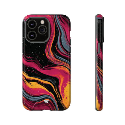 Cosmic Embers Tough Phone Case – iPhone 14 Pro Max, Glossy