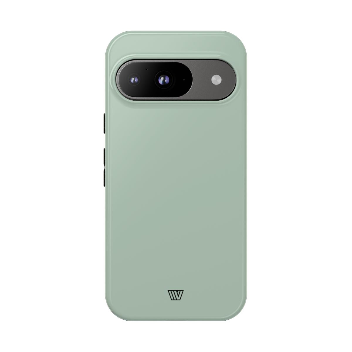 Pastel Green Solid Tough Phone Case – Google Pixel 9, Glossy