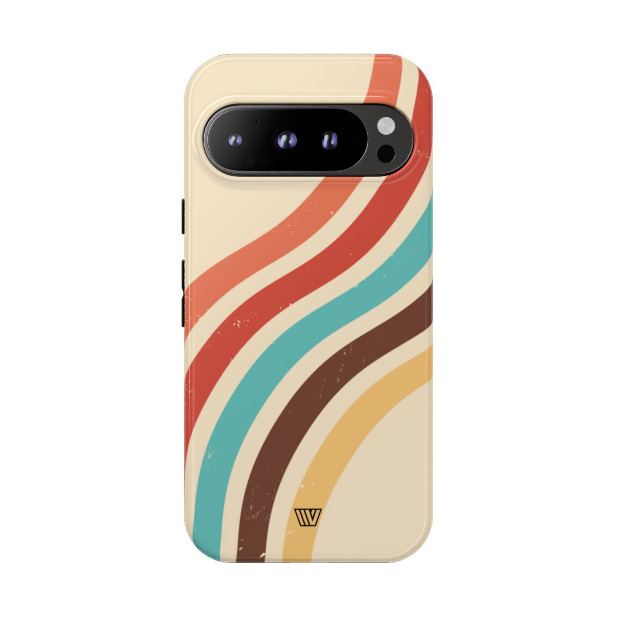 Vintage Stripe Tough Phone Case – Google Pixel 9 Pro, Glossy