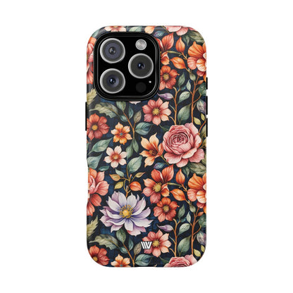 Night Bloom Bouquet Tough Phone Case – iPhone 16 Pro, Matte