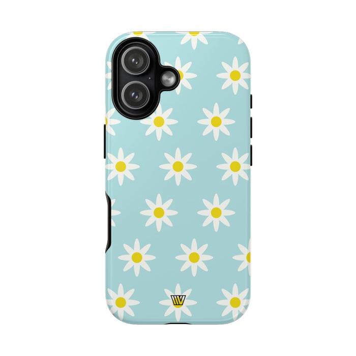 Doodle Daisy Tough Phone Case – iPhone 17, Glossy