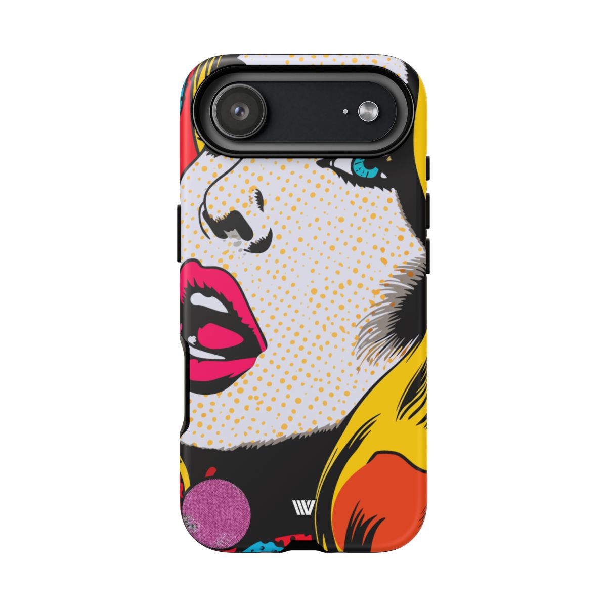 Pop Art Face Tough Phone Case – iPhone 17 Air, Matte