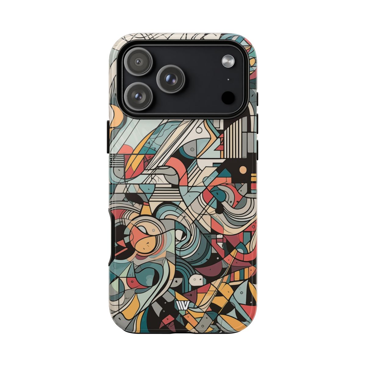 Abstract Doodle #2 Tough Phone Case – iPhone 18 Pro Max, Glossy