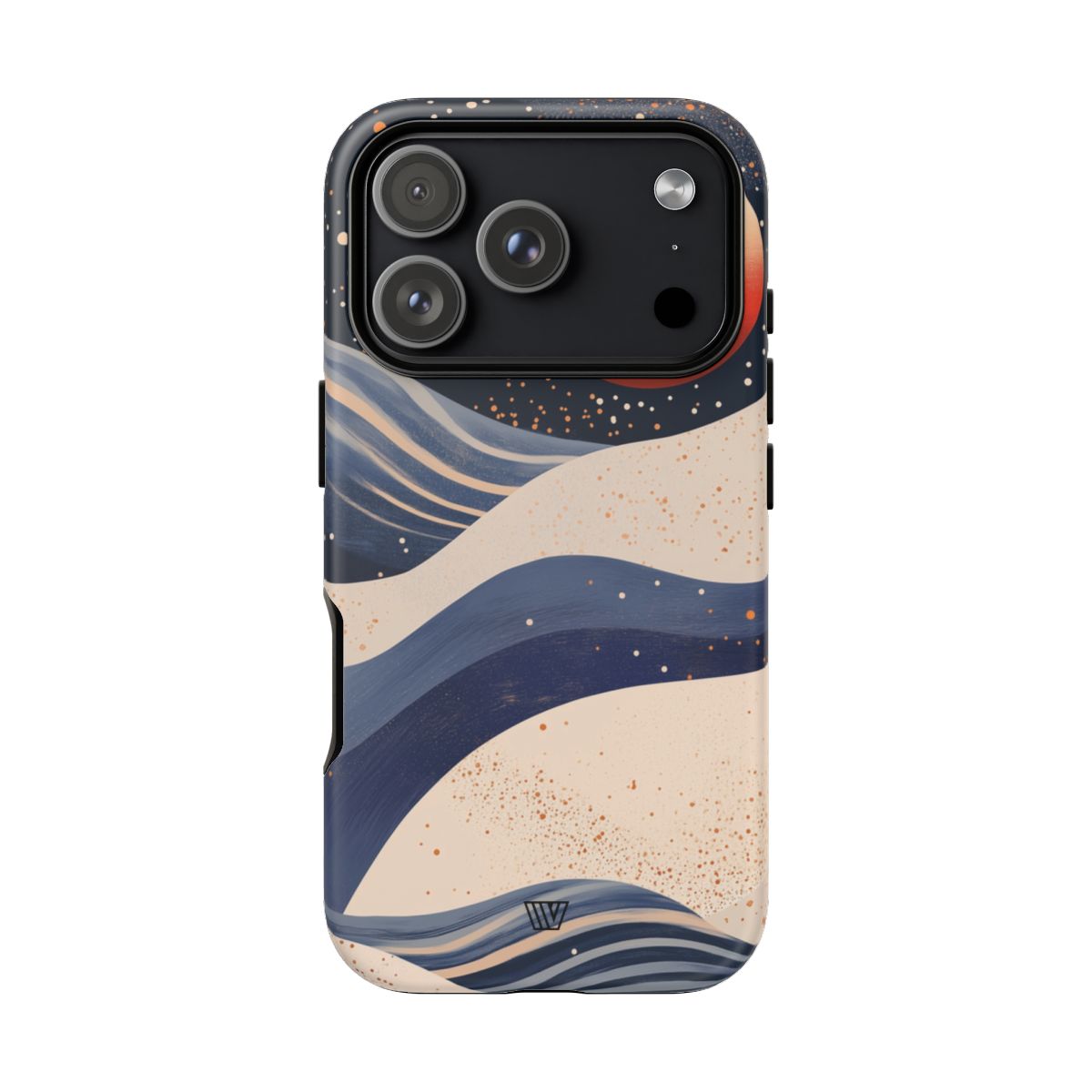 Cosmic Tides Tough Phone Case – iPhone 17 Pro, Matte