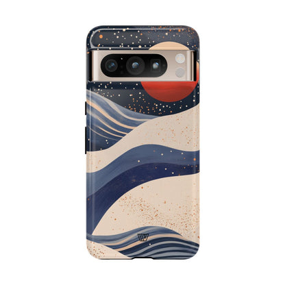 Cosmic Tides Tough Phone Case – Google Pixel 8 Pro, Glossy