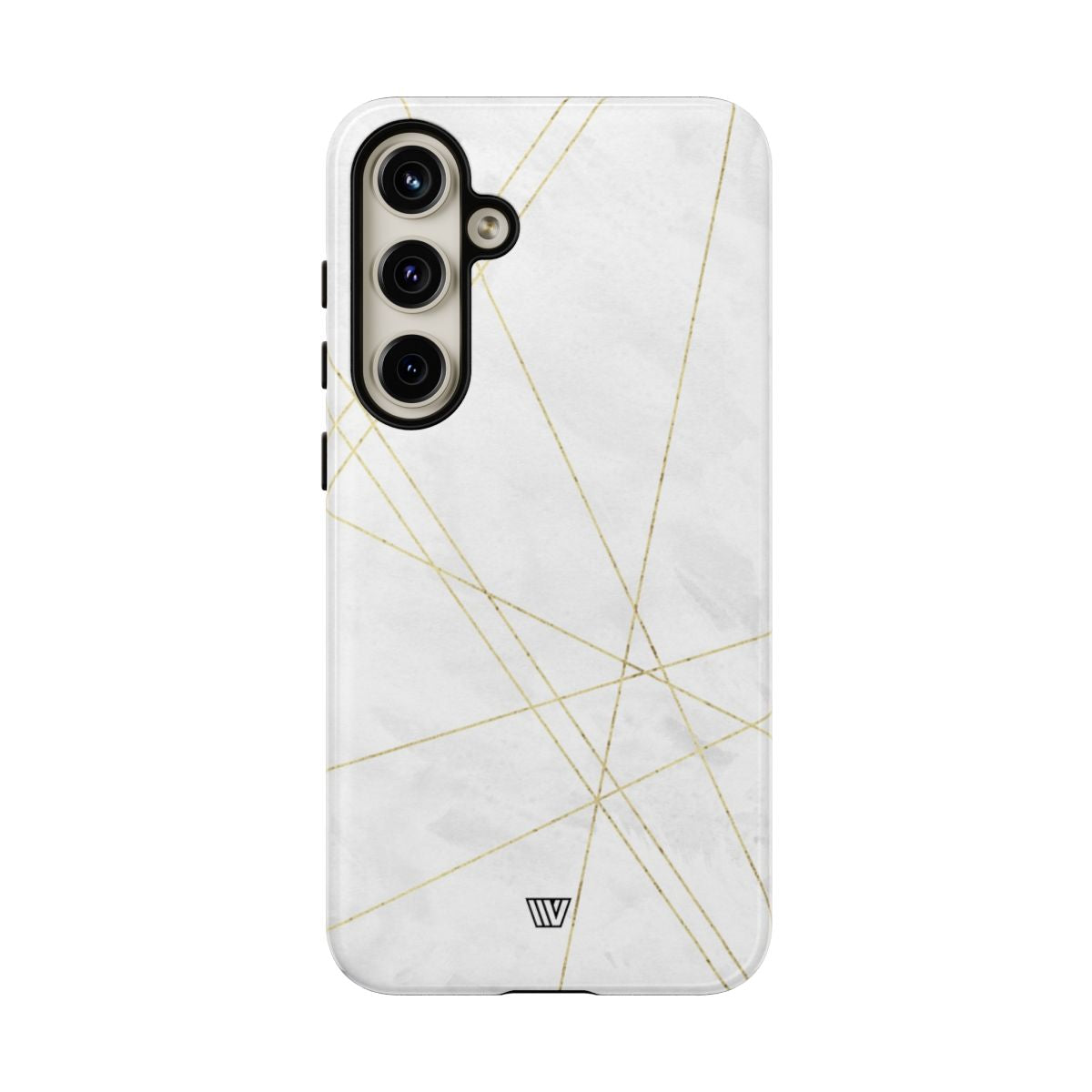Gold Lines Tough Phone Case – Samsung Galaxy S24 Plus, Glossy