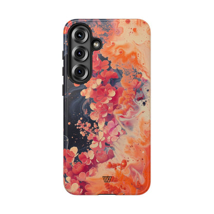 WAVE OF FLOWERS | Tough Phone Case