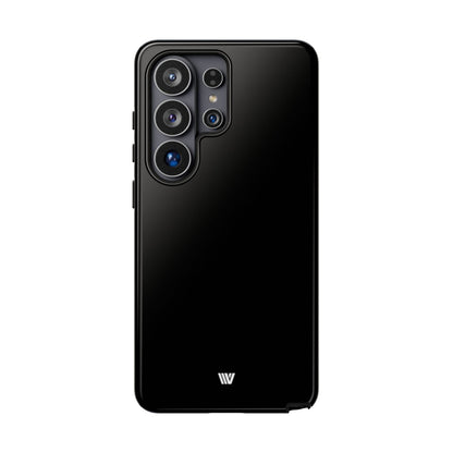 JET BLACK | Tough Phone Case