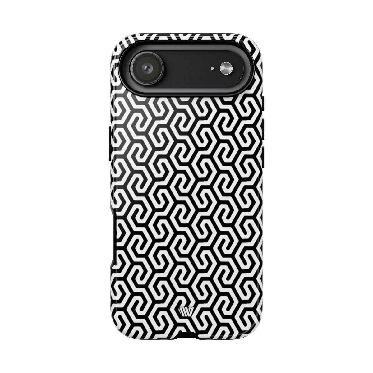 Twisted Grid Tough Phone Case – iPhone 17 Air, Glossy