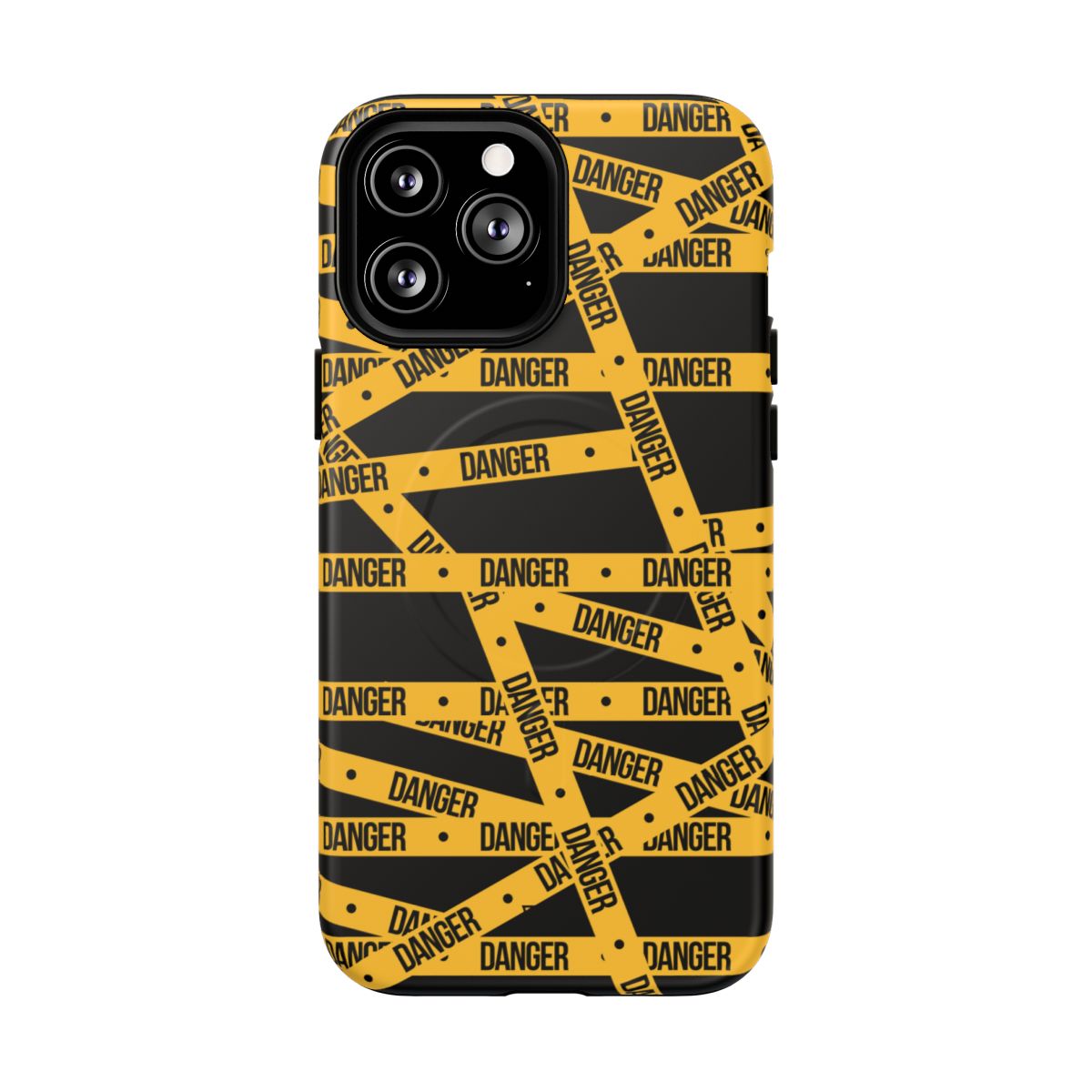 Danger Tape MagSafe Tough iPhone Case – iPhone 13 Pro Max, Matte