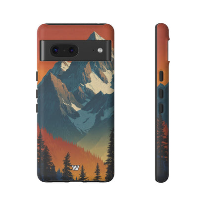 Sunset Summit Tough Phone Case – Google Pixel 7, Matte