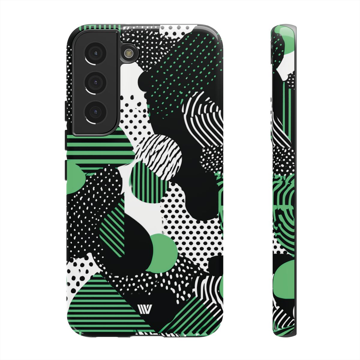 Pattern Clash Tough Phone Case – Samsung Galaxy S22, Glossy