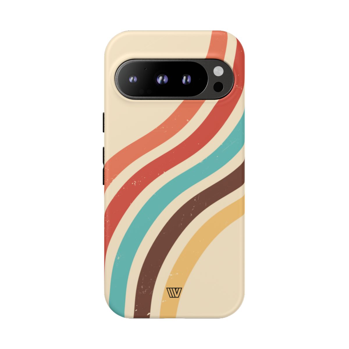 Vintage Stripe Tough Phone Case – Google Pixel 9 Pro, Matte
