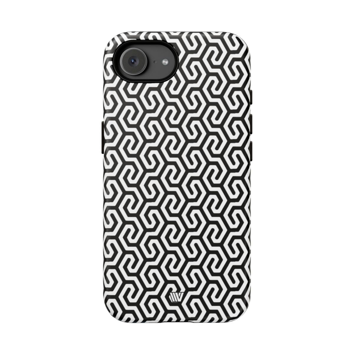 Twisted Grid Tough Phone Case – iPhone 16e, Matte