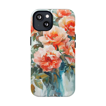 Peony Dreams MagSafe Tough iPhone Case – iPhone 13, Matte