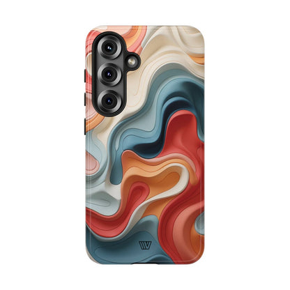 3D Colorful Clay Tough Phone Case – Samsung Galaxy S25, Glossy