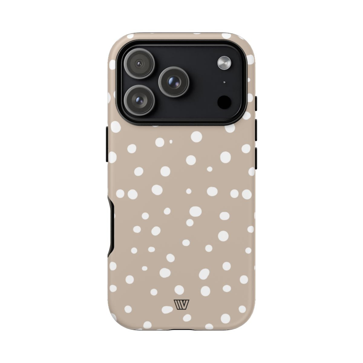 Beige Dots Tough Phone Case – iPhone 18 Pro, Matte