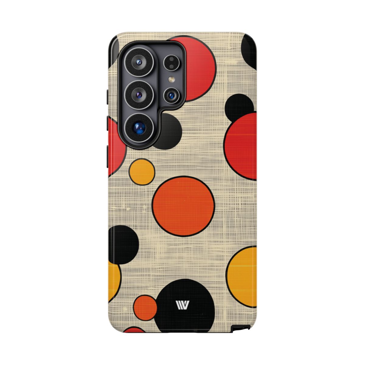 Mid-Century Dots Tough Phone Case – Samsung Galaxy S26 Ultra, Glossy
