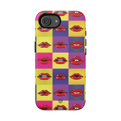 Pop Art Lips Tough Phone Case – iPhone 16e, Matte