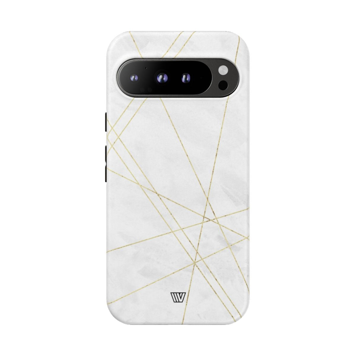 Gold Lines Tough Phone Case – Google Pixel 9 Pro XL, Matte