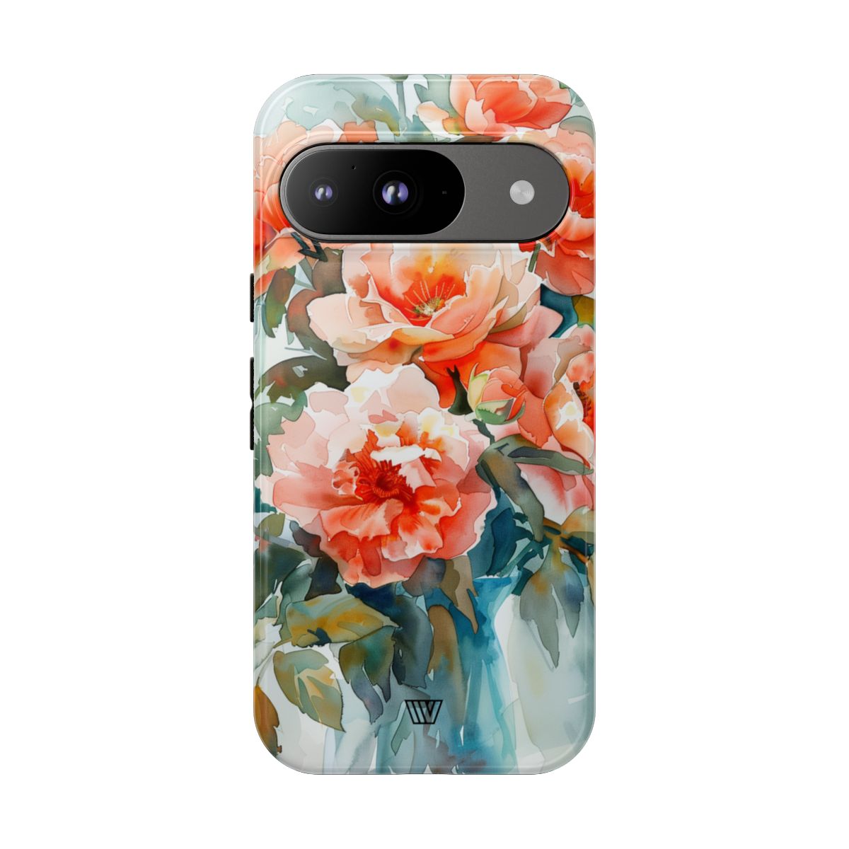 Peony Dreams Tough Phone Case – Google Pixel 9, Glossy