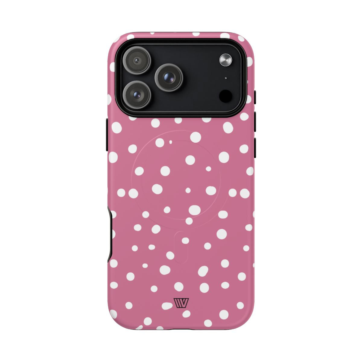 Blush Red Dots MagSafe Tough iPhone Case – iPhone 18 Pro Max, Matte
