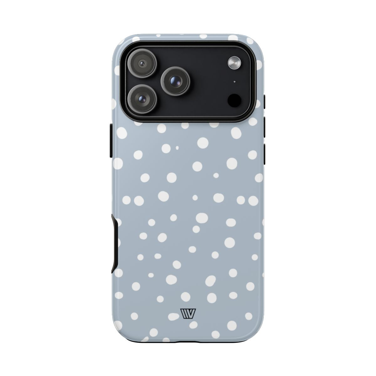Blue Haze Dots Tough Phone Case – iPhone 17 Pro Max, Glossy