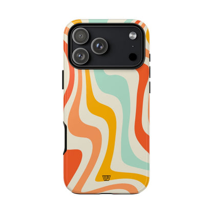 Retro Groovy Swirls Tough Phone Case – iPhone 18 Pro Max, Glossy