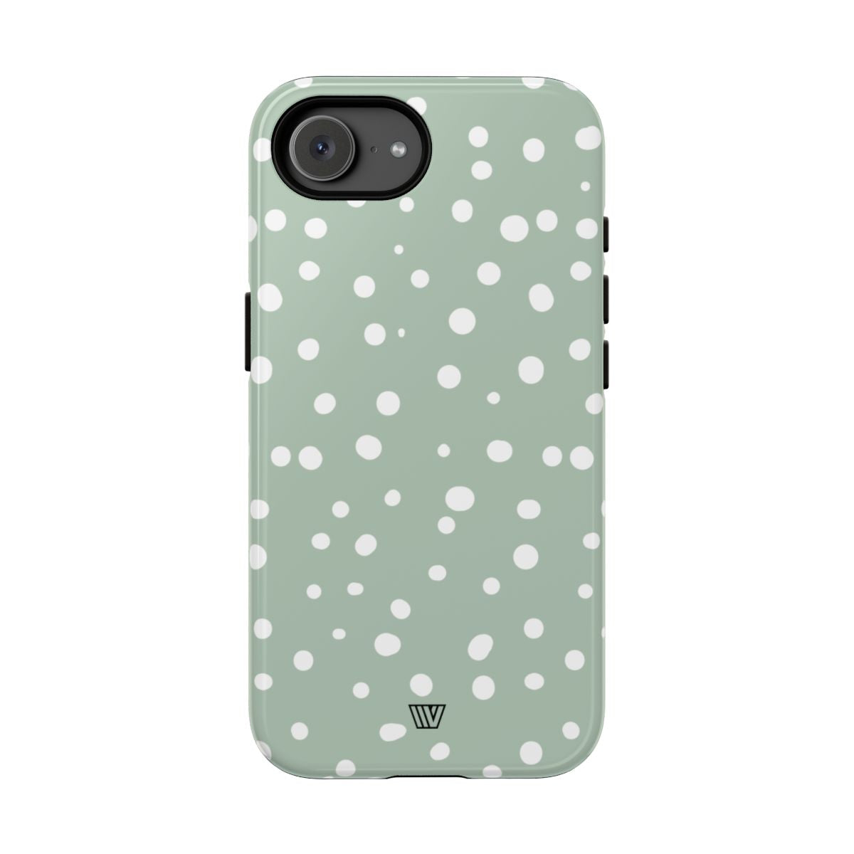Pastel Green Dots Tough Phone Case – iPhone 17e, Glossy