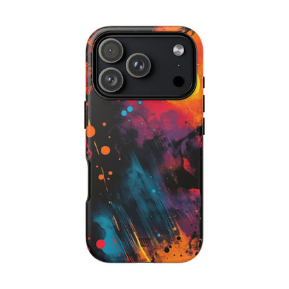 Nebula Flare Tough Phone Case – iPhone 18 Pro, Matte