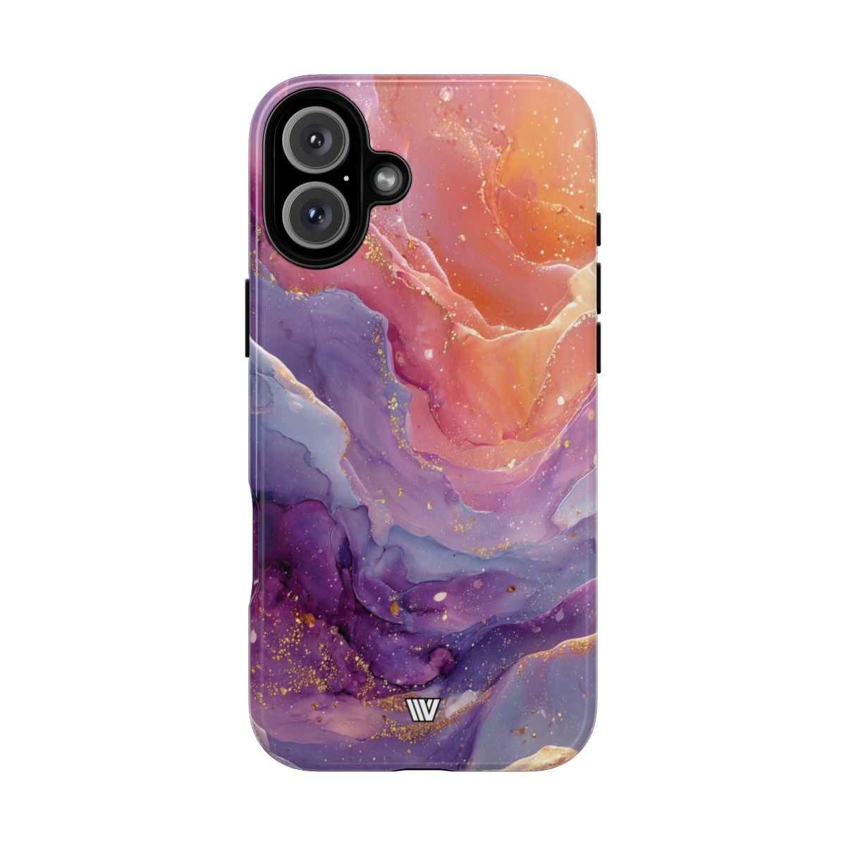 Celestial Stone Tough Phone Case – iPhone 16 Plus, Glossy
